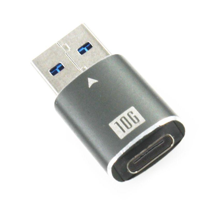 Type C Female to USB Male Adapter for USB C Charging and Data Sync Durable