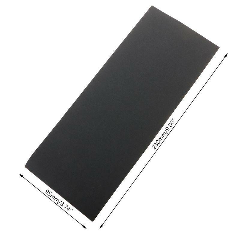 72pcs Wet Dry Abrasive Paper Sheets Waterproof Polishing Sandpaper Grinding 400