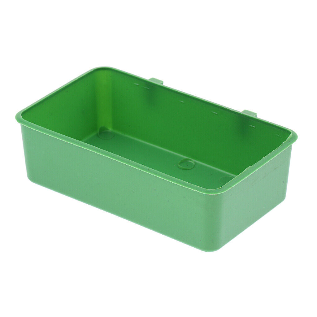 10 pcs  Plastic Bowl Cups Parrot Bird Pigeons Feeding Cup Finch