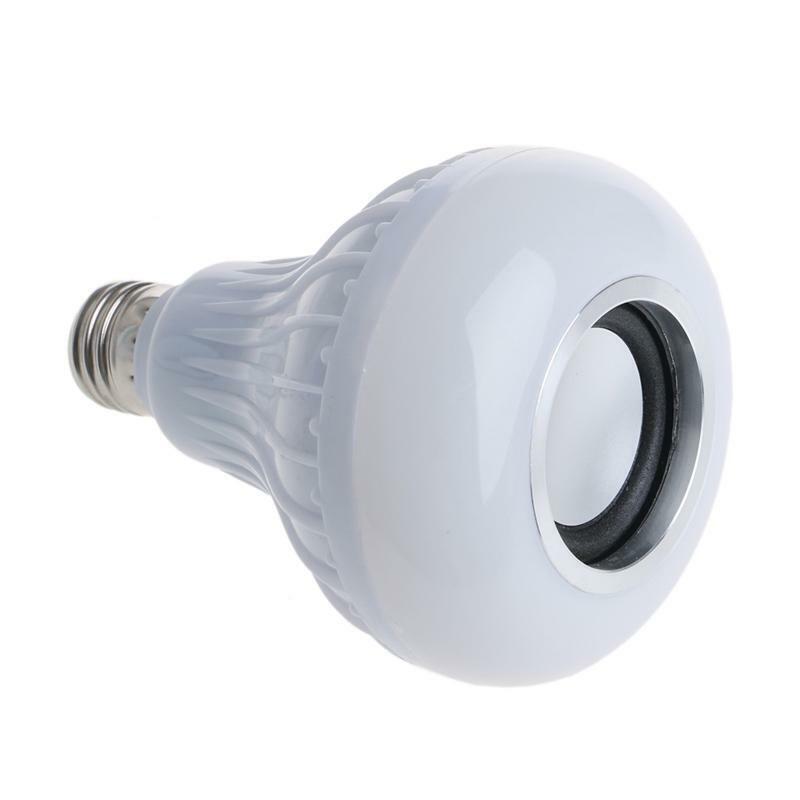 Wireless Bluetooth-compatible Speaker Bulb E27 LED RGB Light Music Playing Lamp