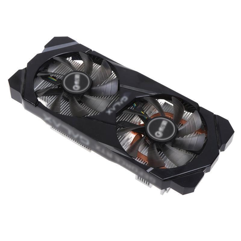 2PCS Graphics Card Cooling VGA Cooler Fan 4Pin 12V for GeForce RTX 1660 1660Ti