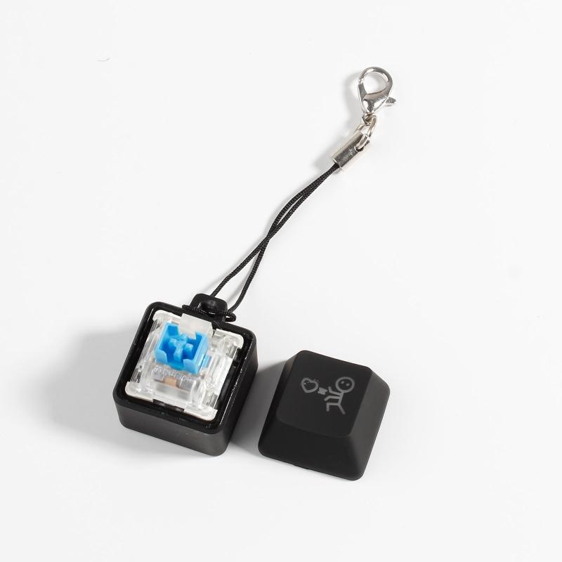 Mechanical Keyboards 1-Key Switch Tester RGB LED for MX Kailh Switches Keychain