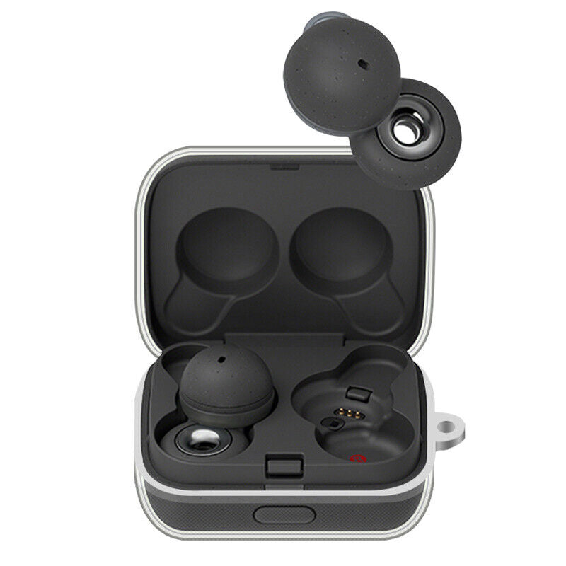 Soft TPU Charging Box Cases for SONY LinkBuds Wireless Earphone (Clear)
