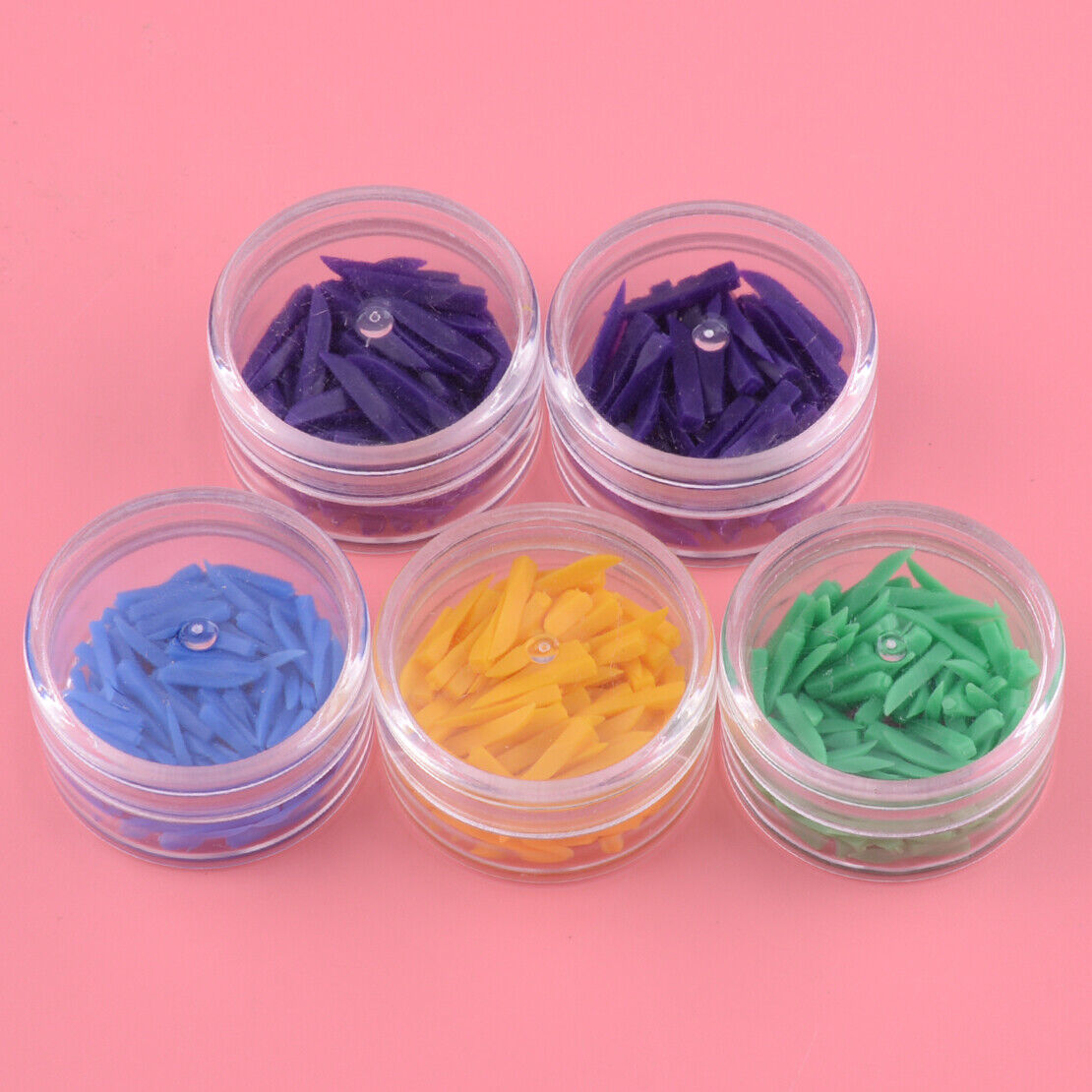 400X Dental Disposable Teeth Diastema Wedges Denture Material Supply 4 Sizes Li