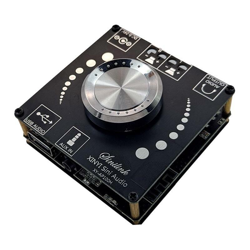 AP100L Dual Channel Digital Power Amplifier Board DC 5-26V for DIY Sound System