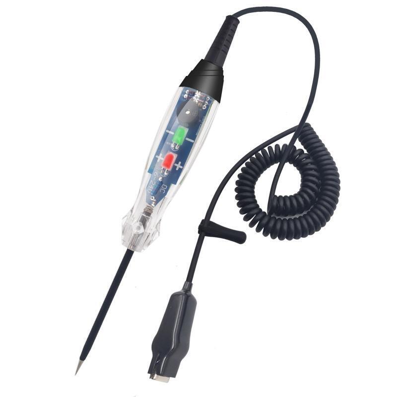 Auto Voltage Tester Electric Test Pen LED Circuit Tester for 6V/12V/24V System