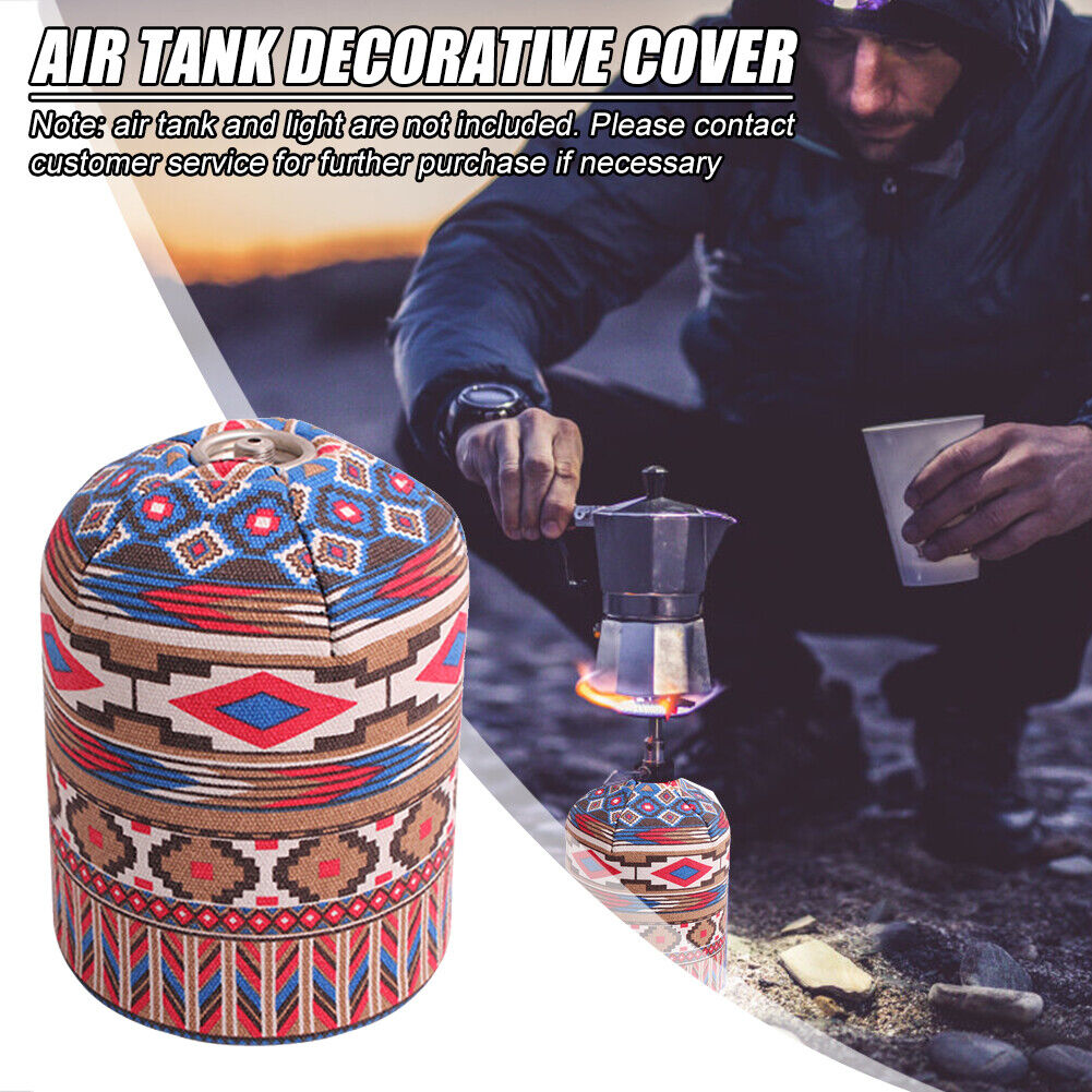 450g Gas Canister Cover Protector Outdoor Camping Fuel Cylinder Storage Bag