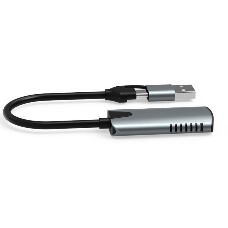 4K@30HZ high-definition input Plug And Play Capture Card Aluminum Alloy