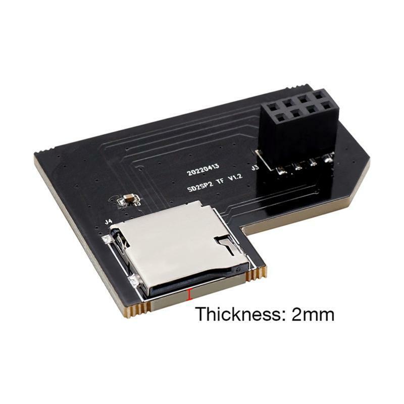 NGC SD2SP2 PRO Adapter with Control LEDs Indicator Micro SDCard TFCard Reader