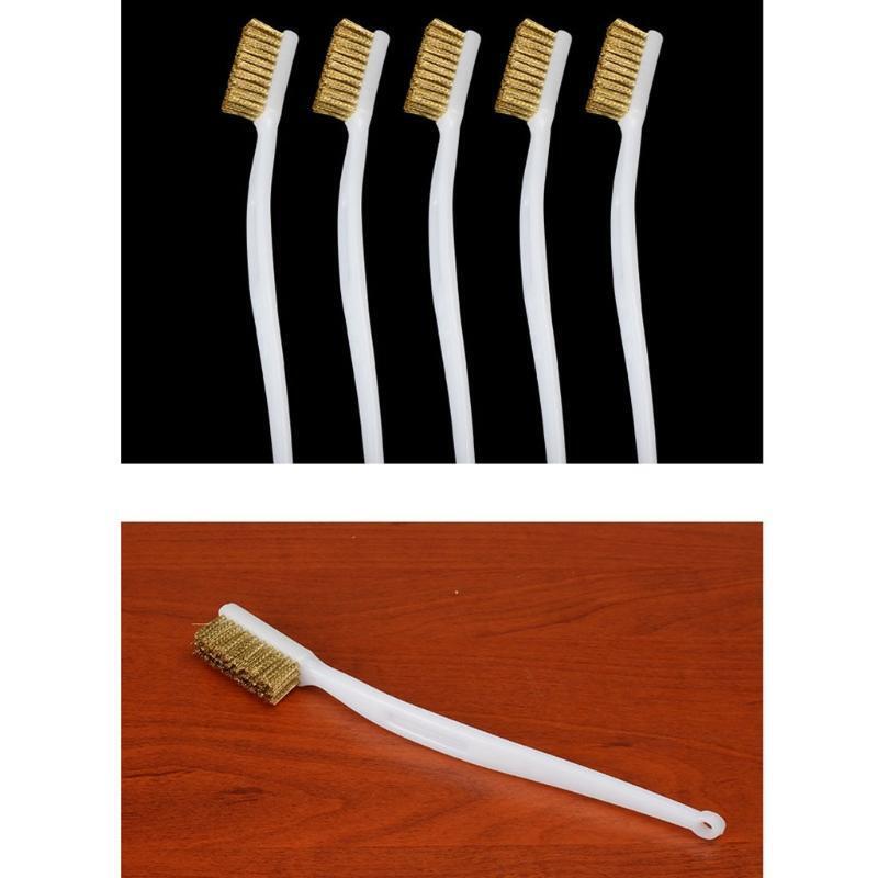 17cm Durable Copper Plated Brush Tools for Polishing Grinding Industrial Devices