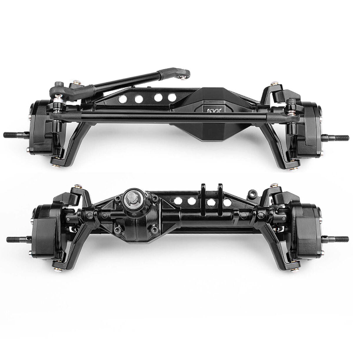 RC Crawler Metal Front Rear Bridge Axle Assembly for Axial SCX10 III AX103007
