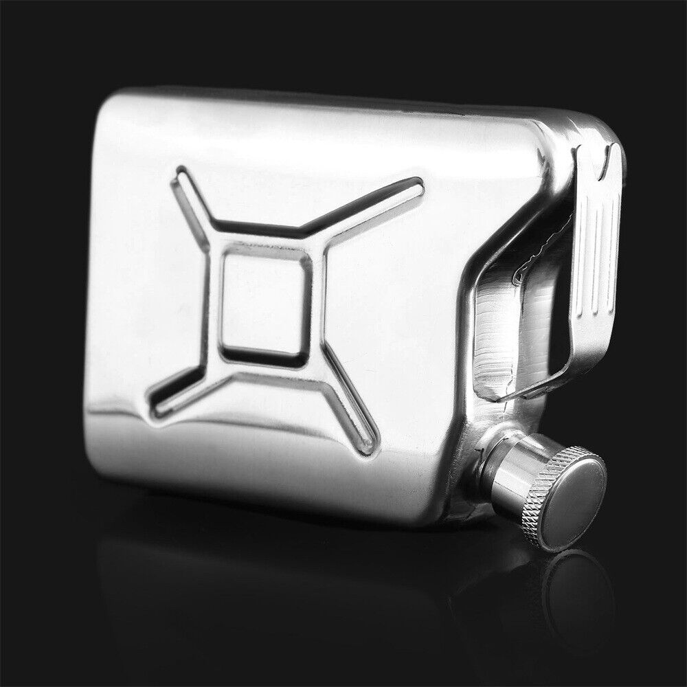 5oz Whiskey Vodka Alcohol Wine Flagon Drink Bottle Liquor Hip Flask Jerry Can