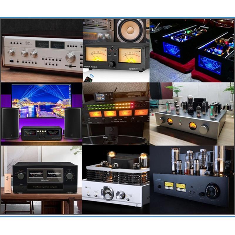 High Accuracy VU Ammeter with Backlight Mechanical Ammeters Plus Driver Board