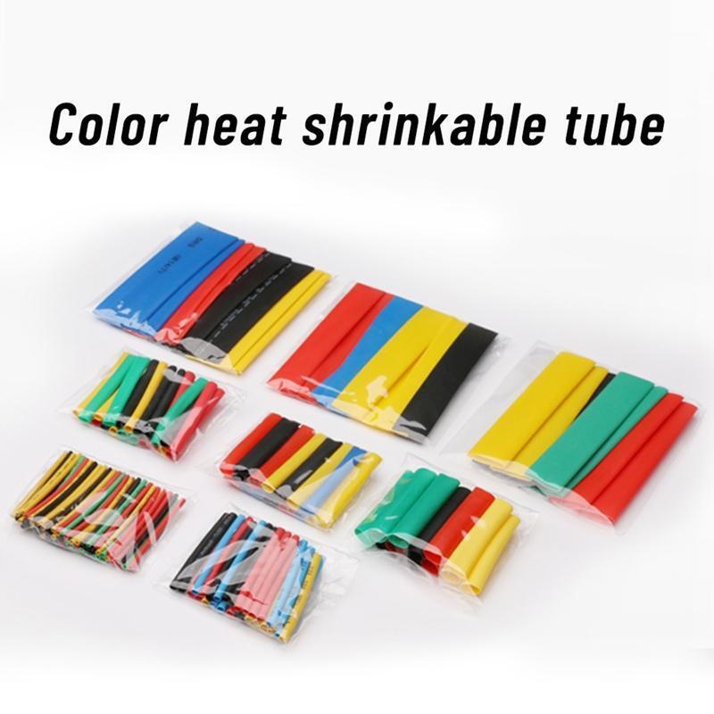 328 Pcs Heat-Shrink Tube Wire Wrap Cable Sleeve Assortment Kit Insulation Tube