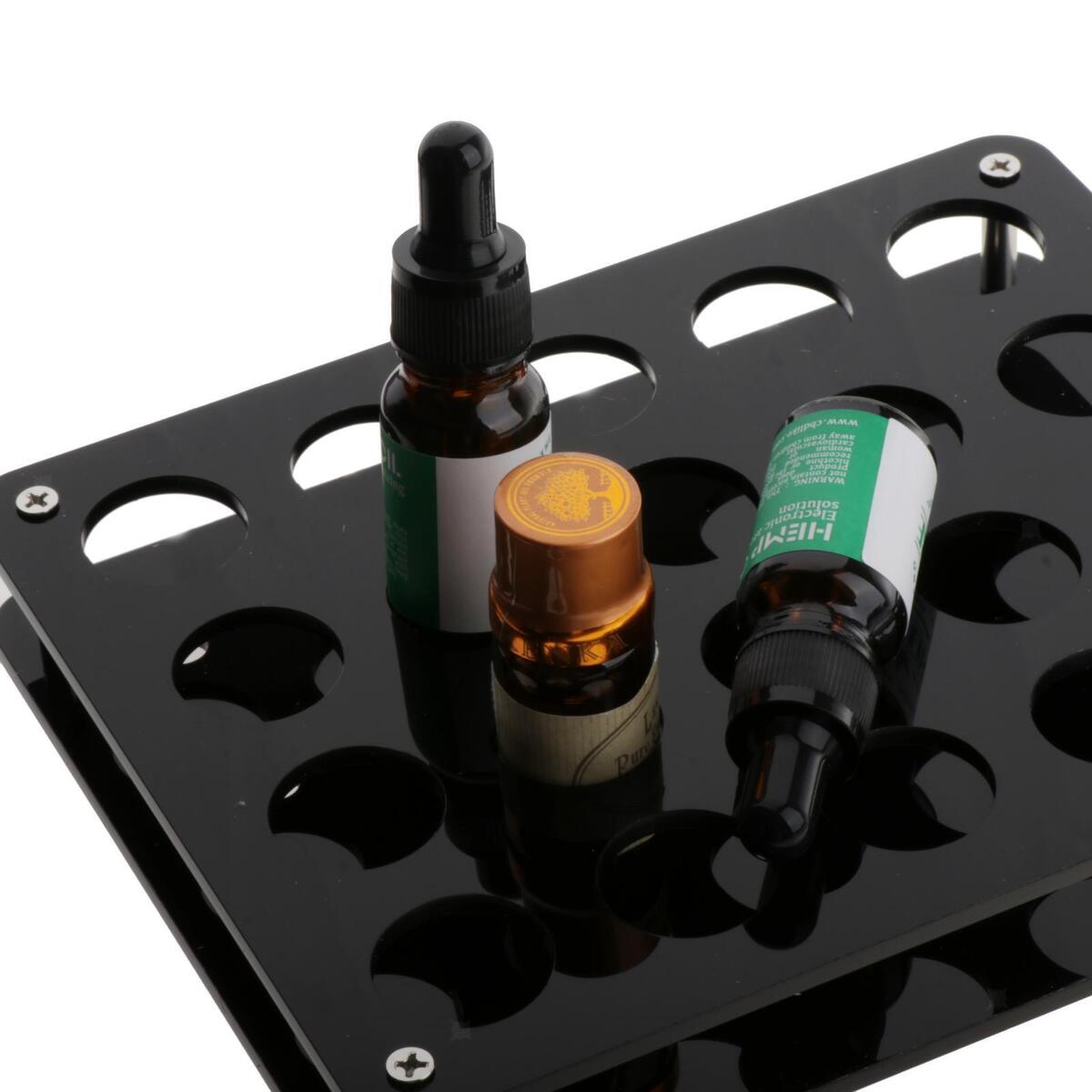 Acrylic  Oil Display Rack for 20 Bottles - Holds 10ml Oils