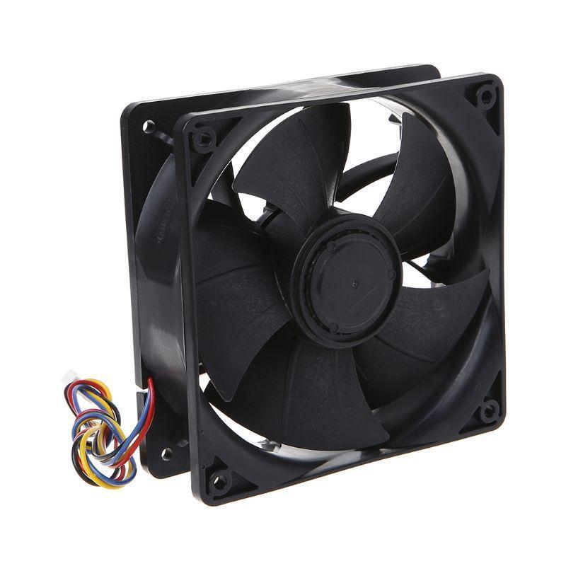 Miner Cooling Fan 12038 12V 3A Dual Ball Bearing Brushless 4-Wire PWM Air Cooler