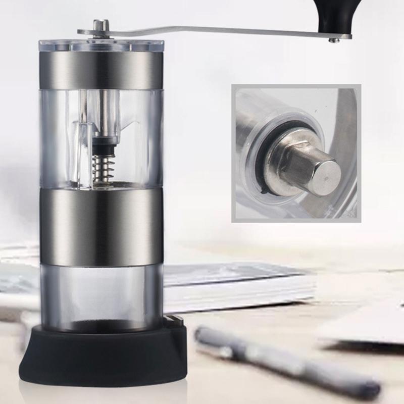 Coffee Bean Grinders Stainless Steel Material for Office Home Traveling Camping