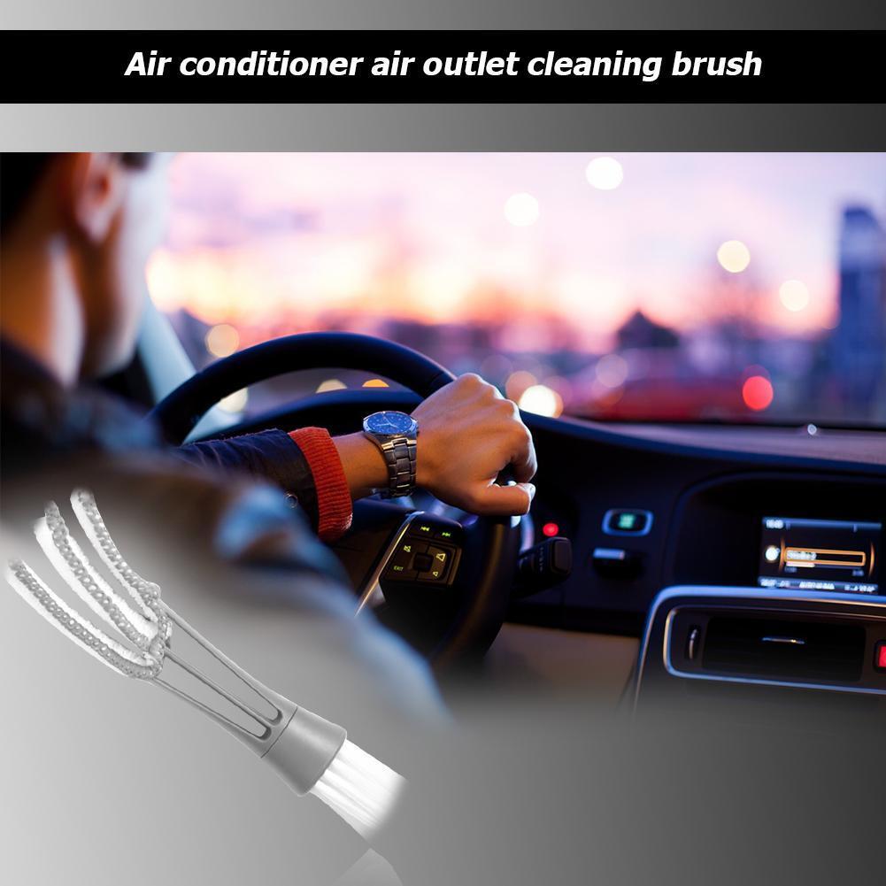 Car Clean Brush Versatile Vent Slit Brush Blinds Keyboard Cleaning Brush