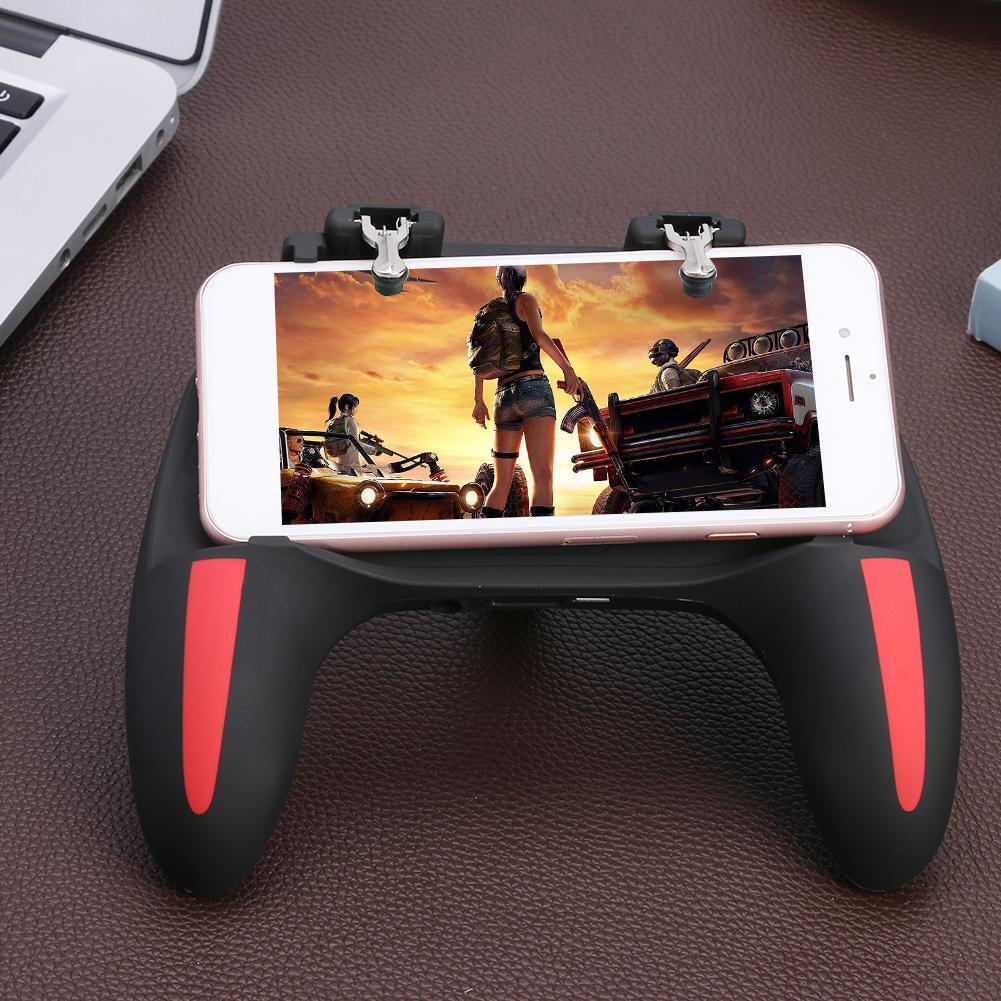 H10 Gaming Grip Controller Gamepad Dual Cooling Fan for PUBG (Plug-in Fan)