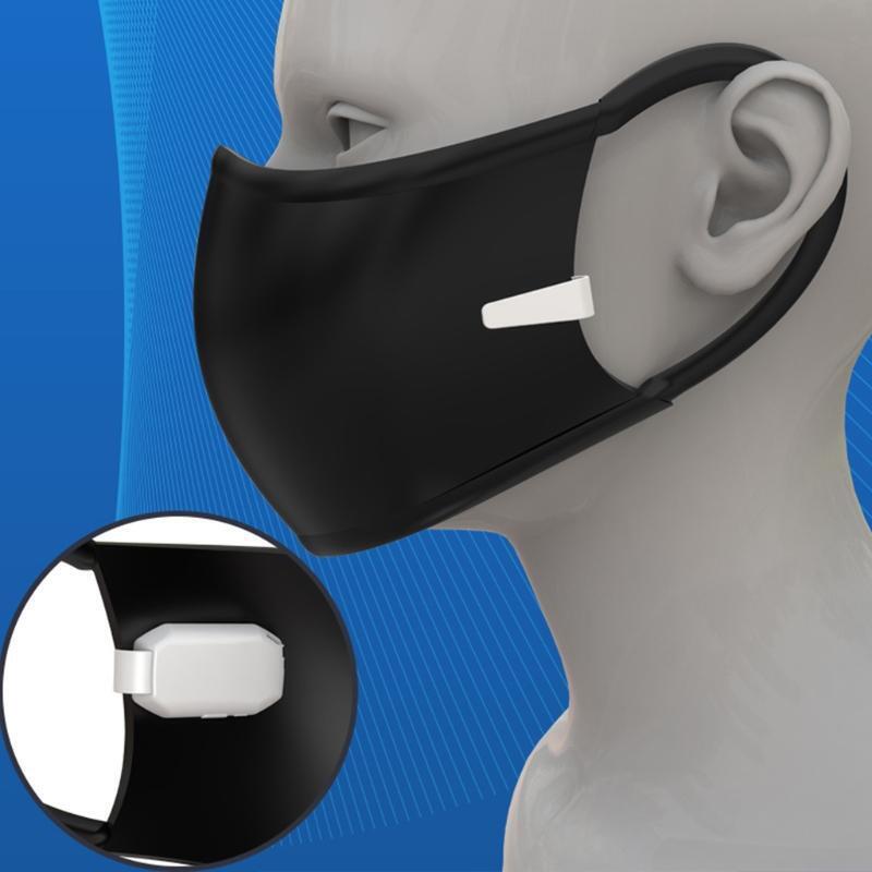 Wearable Air Face Fan USB Rechargeable Mini Portable Clip Fan for Outdoor Travel