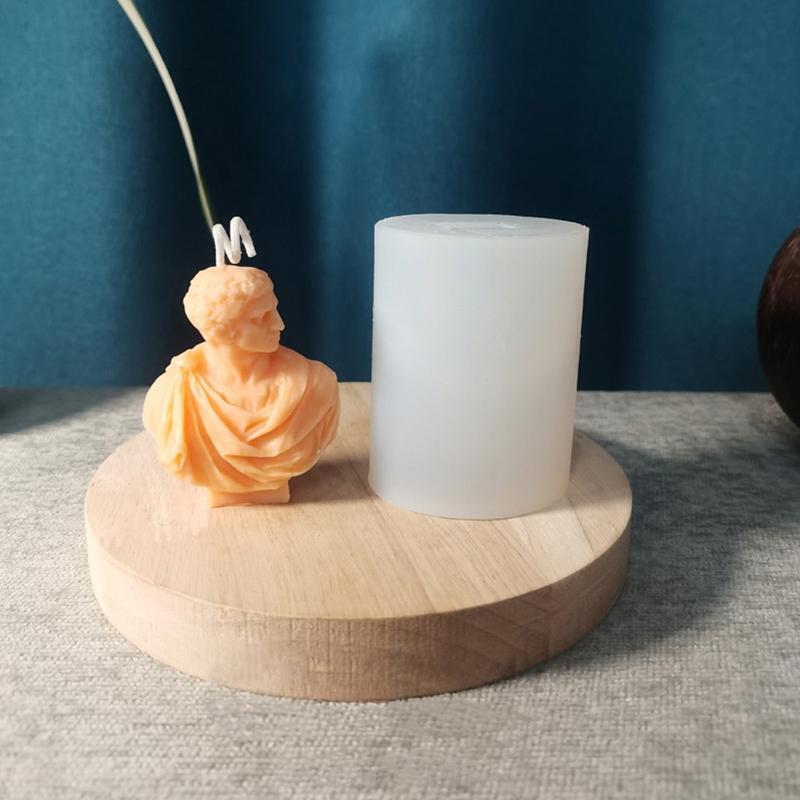 Silicone Mold for DIY Candle Ornament Soap Mould Handicrafts Making Tool