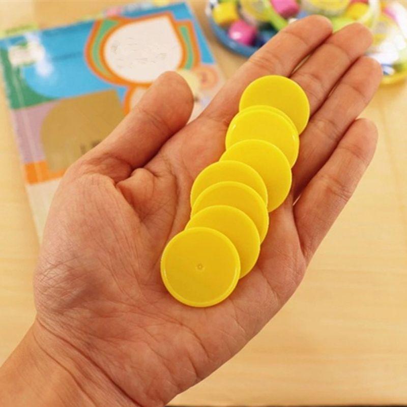 100 PCS Children Math Counting Number Chip Educational Brain Training Supplies