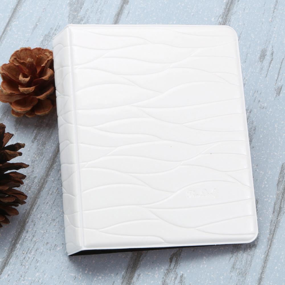 64 Pockets Mini Album Photo Case with Leaves Pattern for FujiFilm Instax