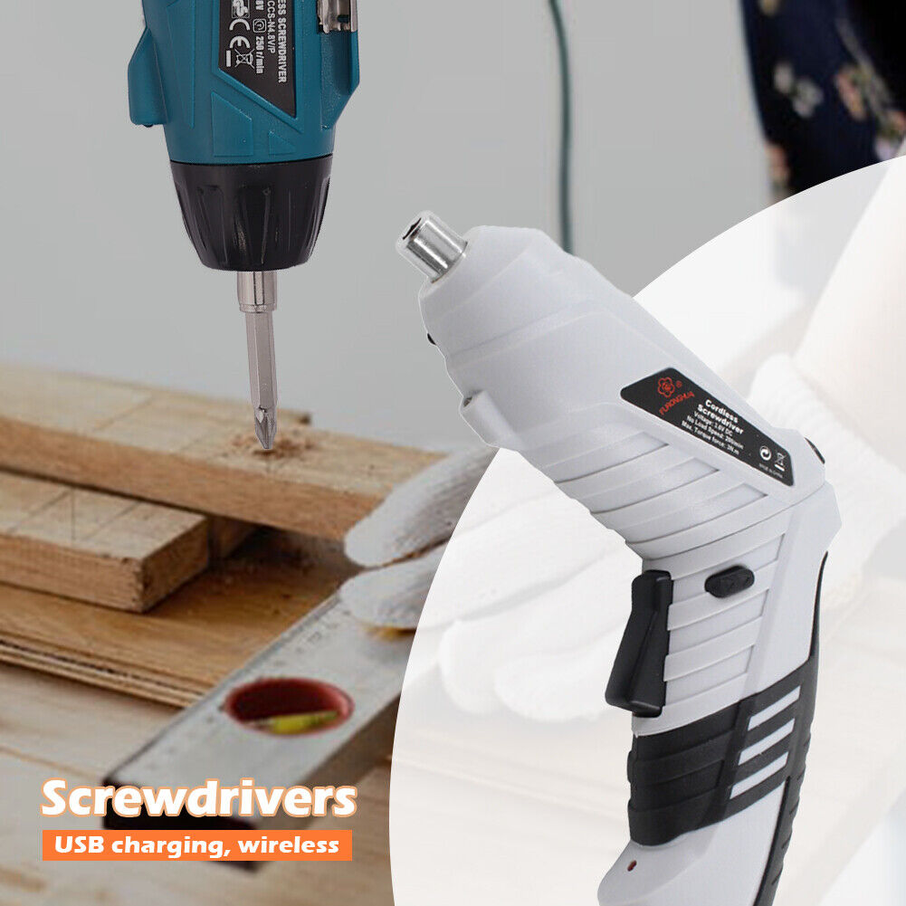 Cordless USB Charging Mini Electric Screwdriver 3.6V Rechargeable Drill