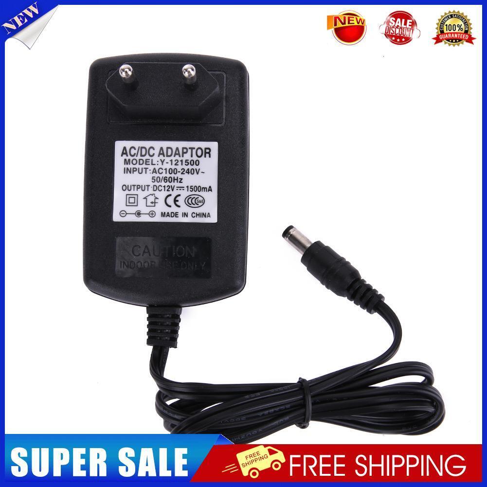 DC12V 1.5A Adapter AC to DC Converter Power Supply Adapter 5.5*2.5 mm