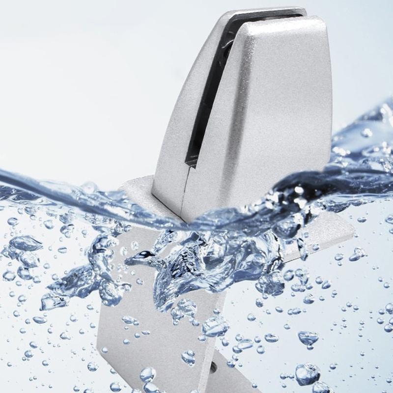 Aluminum Alloy Privacy Panel Screen Clamp Partition Support Thicken C-Shape Clip
