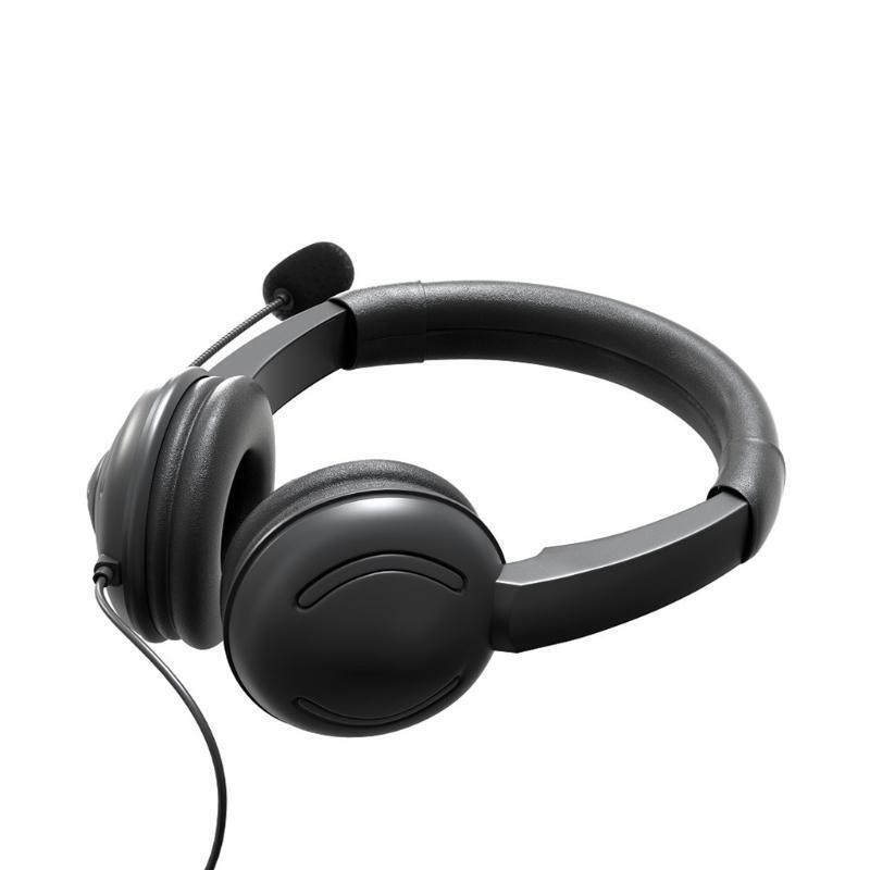 Telephone Traffic Headset USB Noise Cancelling Headset With Adjustable Volume