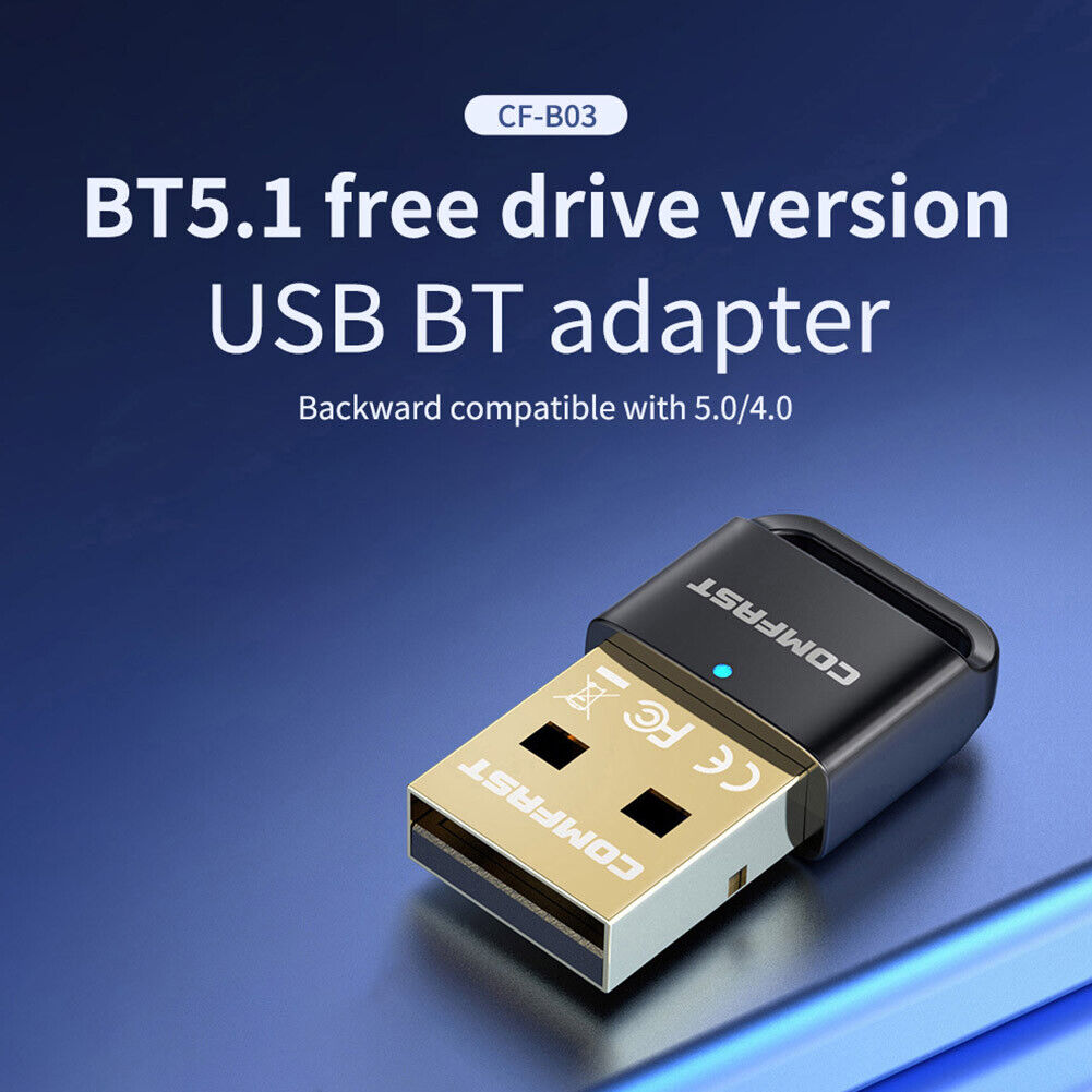 COMFAST USB Bluetooth-compatible 5.1 Dongle Music Audio Wireless Adapter