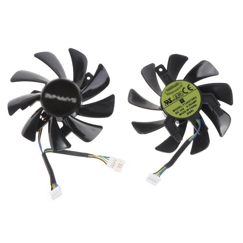 for Sapphire RX 580 2048SP 85mm T129215SU 4Pin VGA Fan Graphics Card Cooling Fan