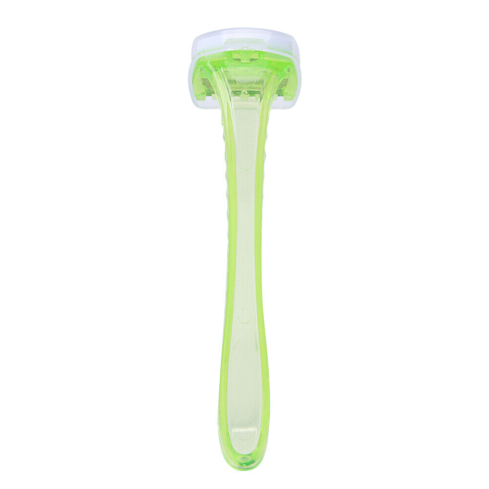 Portable Disposable Woman Bikini Hair Remover Razor Shaver Trimmer(Green)