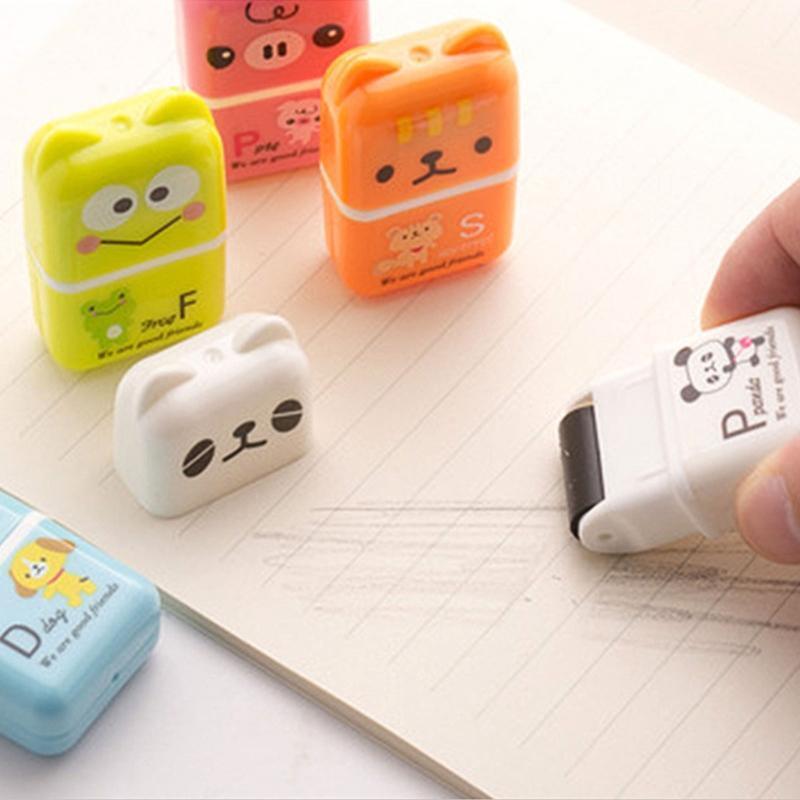 Pocket Eraser Cute Roller Erasers Easy Erasing Rewards Eraser for Kid Boy Girl