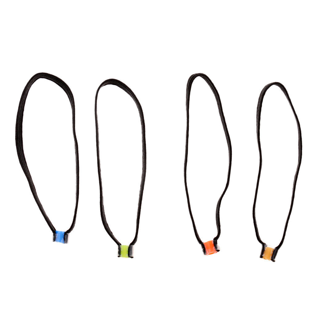 32 Pieces, Fly Fishing, Tippet Elastic, Tippet Spool Tenders, with Tippet Rings,