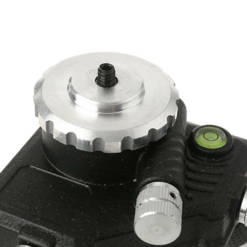 Level Adapter 360 Degree Adjustable Rotation Base Tripod Bracket Pivoting Base