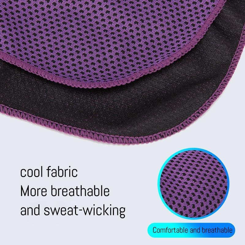 5 Pieces Soft Breathable Cooling Towels Sweat Rag Microfiber Ice Cold Towel