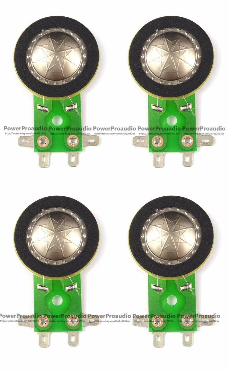 4 pcs of 8 ohm Diaphragm 25.5mm 25.4mm (1") horn voice coil