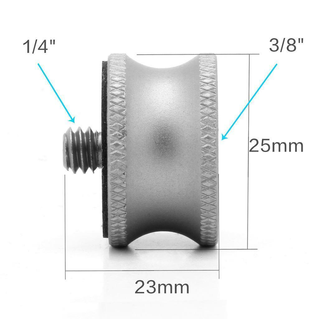 1/4''  3/8''  Convert Screw Adapter for Camera Tripod