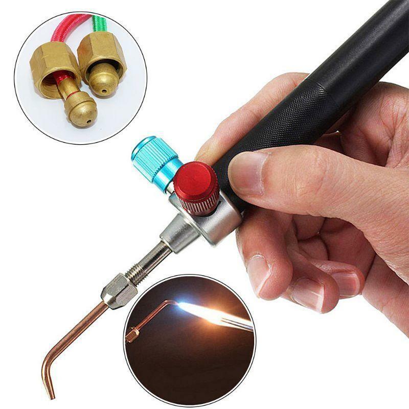 1Set Little Torch Portable Acetylene Oxygen Soldering Torch Mini Gas Welding Kit