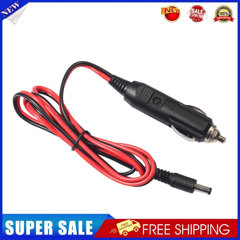 Car 12V 5A DC5.5x2.5 1.2m Charger Adapter Power Supply Cord Extension Wire