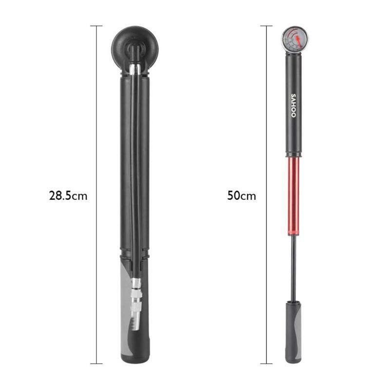 160 PSI High Pressure MTB Pump Portable Mini Inflatable Tube Bicycle MTB