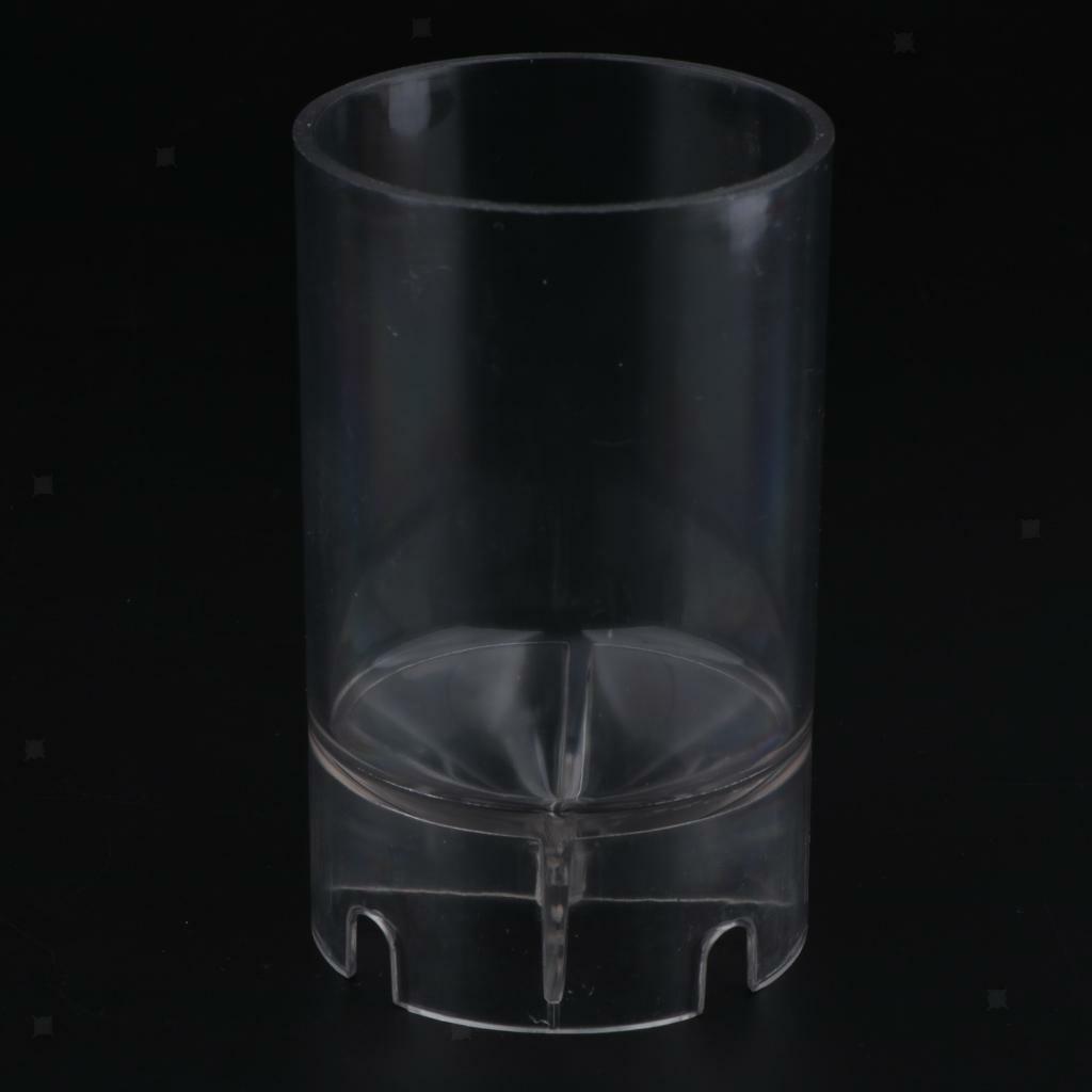 2x Clear Cylinder Mold Handmade Soap Moulds Candles Making Supplies Tools