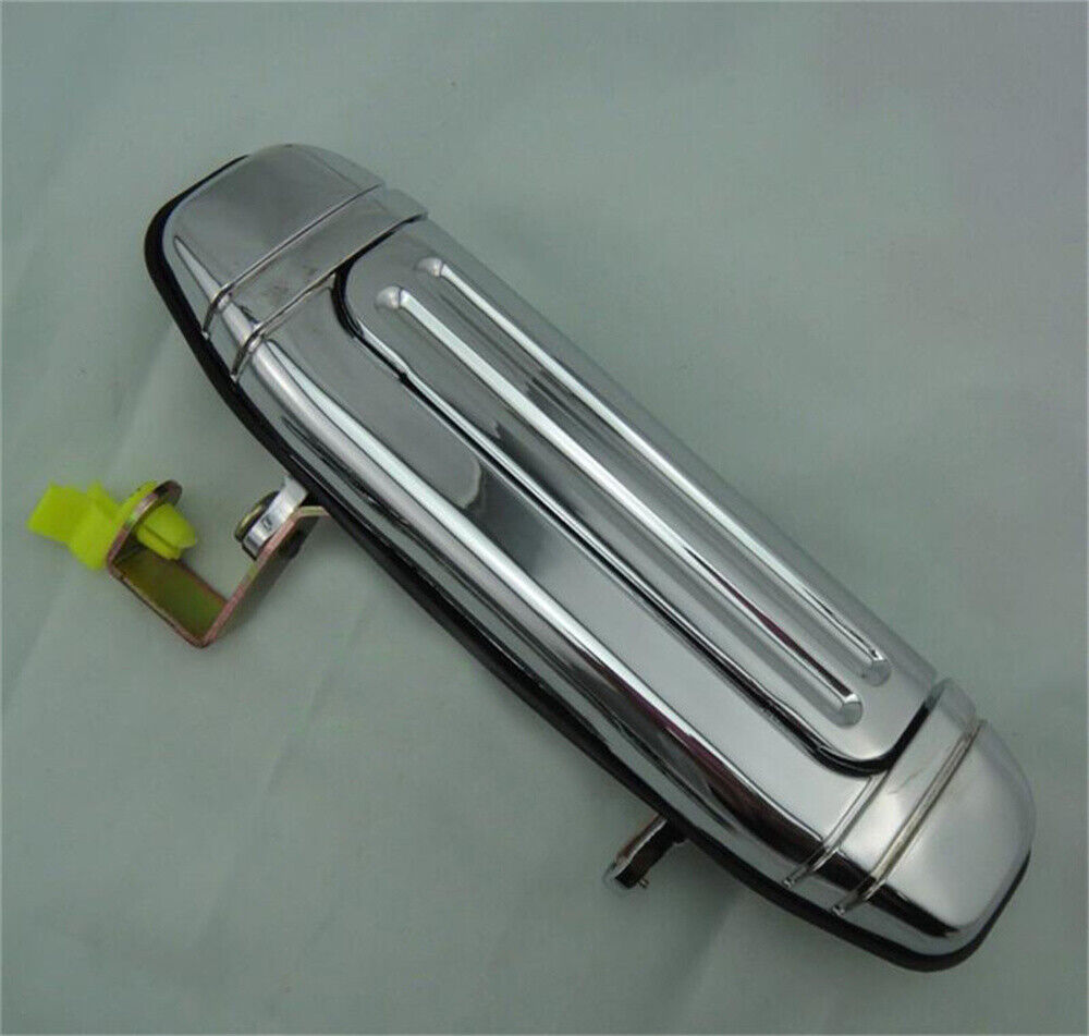 Chrome Outer Door Handle w/ Clip Set For Mitsubishi Pajero NH NK NJ NL 1991~2000