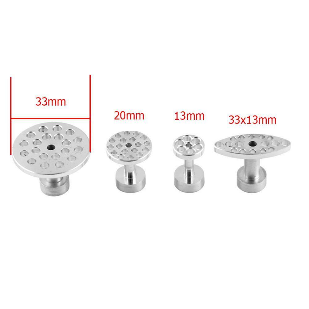 4pcs Car Body Paintless Dent Hail Buckle ?Aluminum Alloy ?Glue Puller Tabs