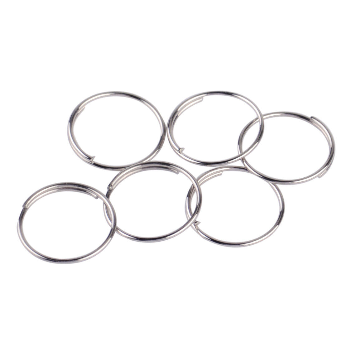 500pc 11mm Rings Circle Chandelier Lamp Prism Crystal Beads Ball Connector Li