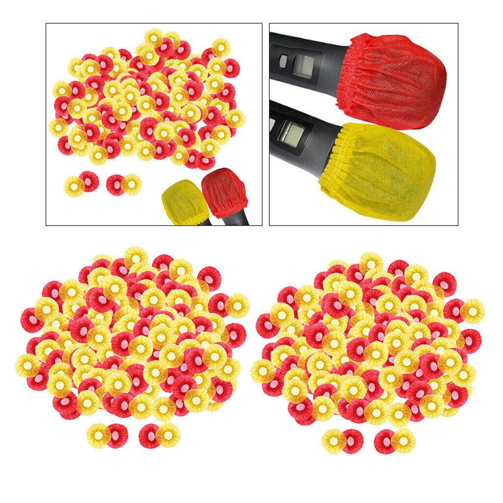 400Pcs Sanitary Microphone  for Karaoke Handheld Mic s Disposable