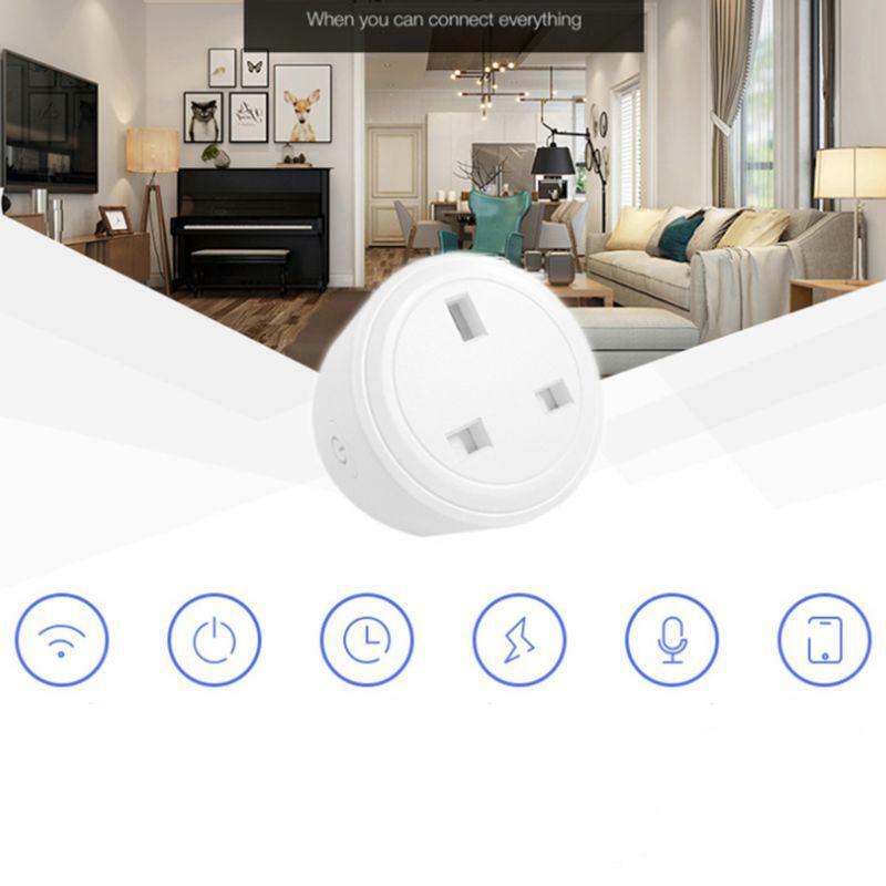Smart WIFI Plug Socket Power Switch APP Remote Control Voice Control Timer UK