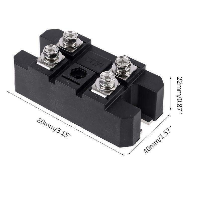 MDQ 150A 1600V Black Single-Phase Diode Bridge Rectifier 150A Amp High Power
